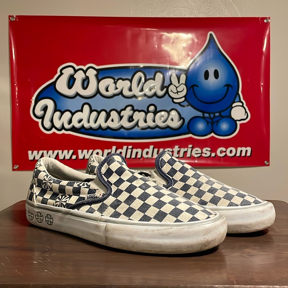 Vans x independent slip ons size 10.5